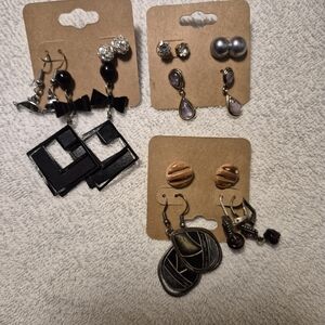 Elegant And Funky Designs Including A Dolphin Earring Set.